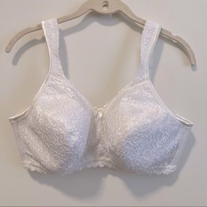 Playtex White Lace Bra 36D